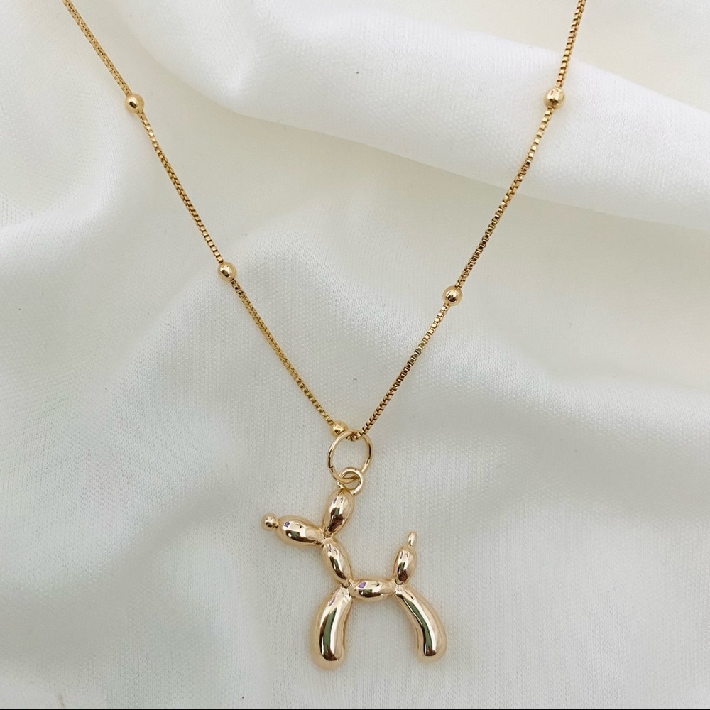 Balloon Dog Necklace